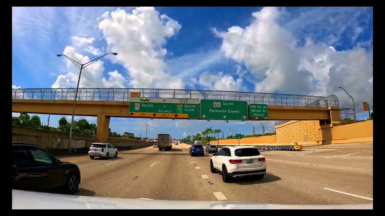Driving from Hialeah to homestead florida