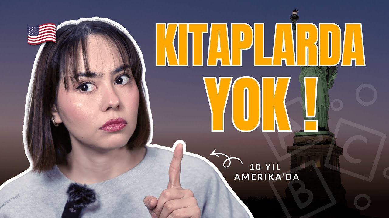 🇺🇸Amerika’da Çok Kullanılan Ama Kitaplarda Olmayan İngilizce ifadeler