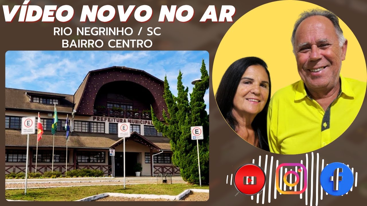 Rio Negrinho SC - Uma volta pelo Centro