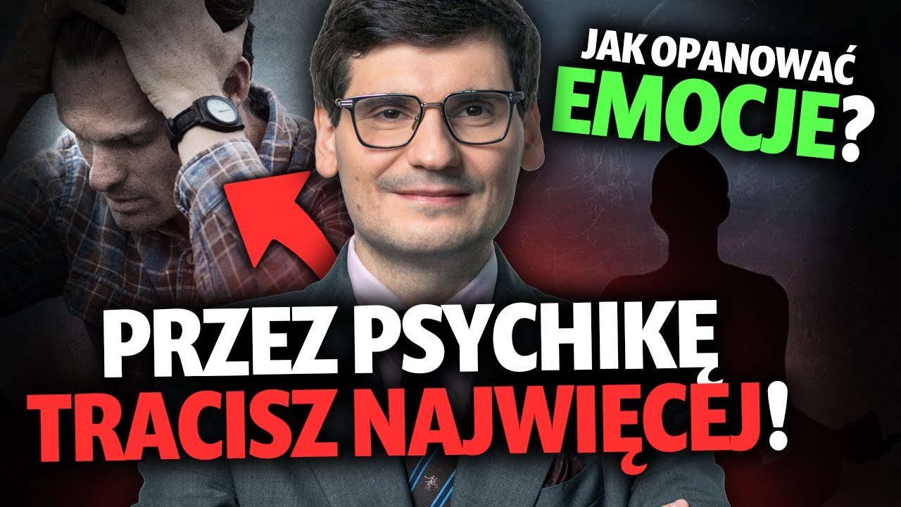 Jak NIE DAĆ się EMOCJOM w INWESTOWANIU? Psychika a inwestowanie | Kamil Gancarz