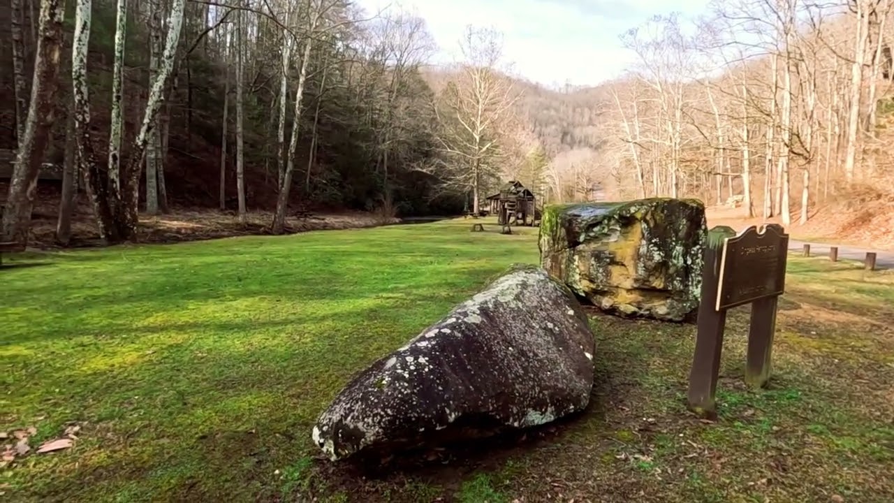 2400 year old burial mound mystery - Ancient Petroglyphs - Cotiga Mound-West Virginia