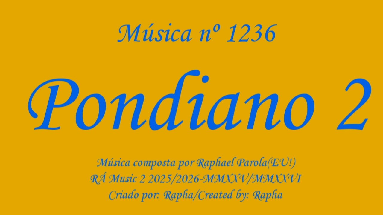 Música nº 1236-Pondiano 2