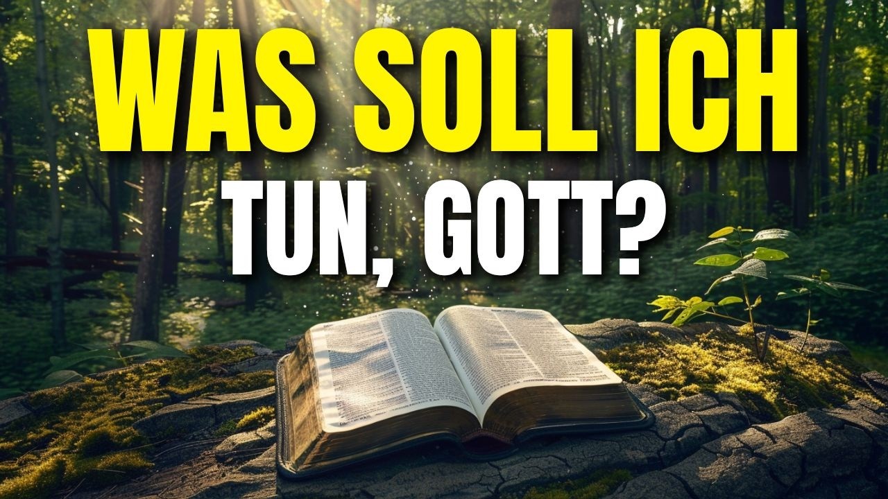 Bevor du heute irgendetwas entscheidest, bete dieses Gebet und bitte Gott um F&uuml;hrung