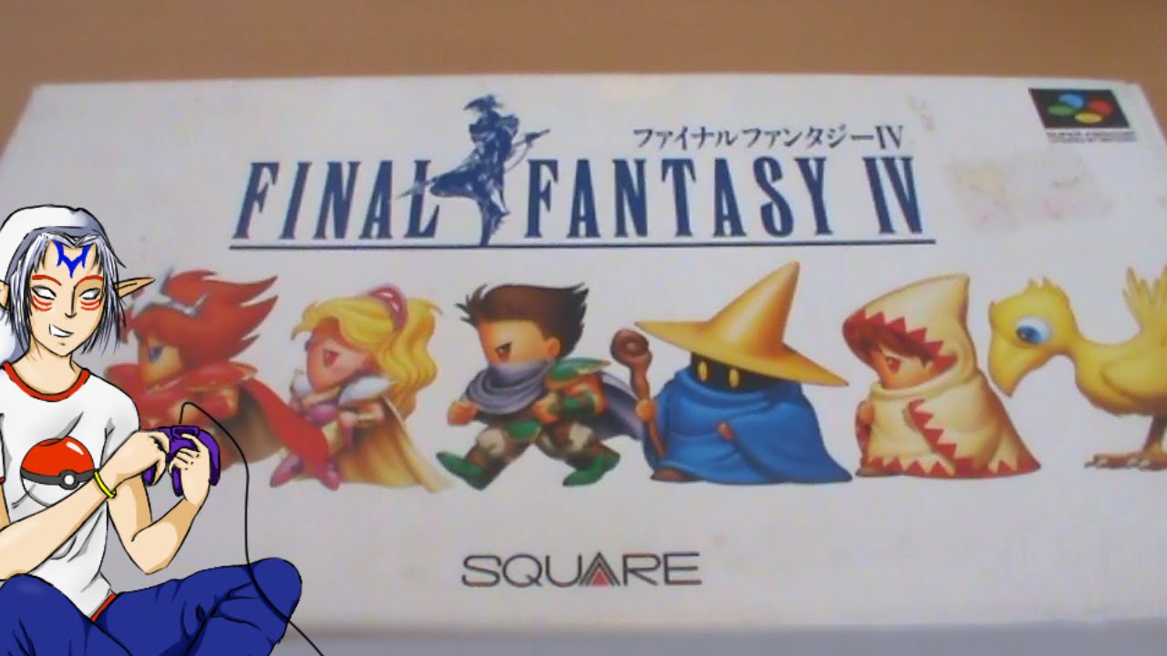 Final Fantasy IV SNES (Super Famicom) Unboxing