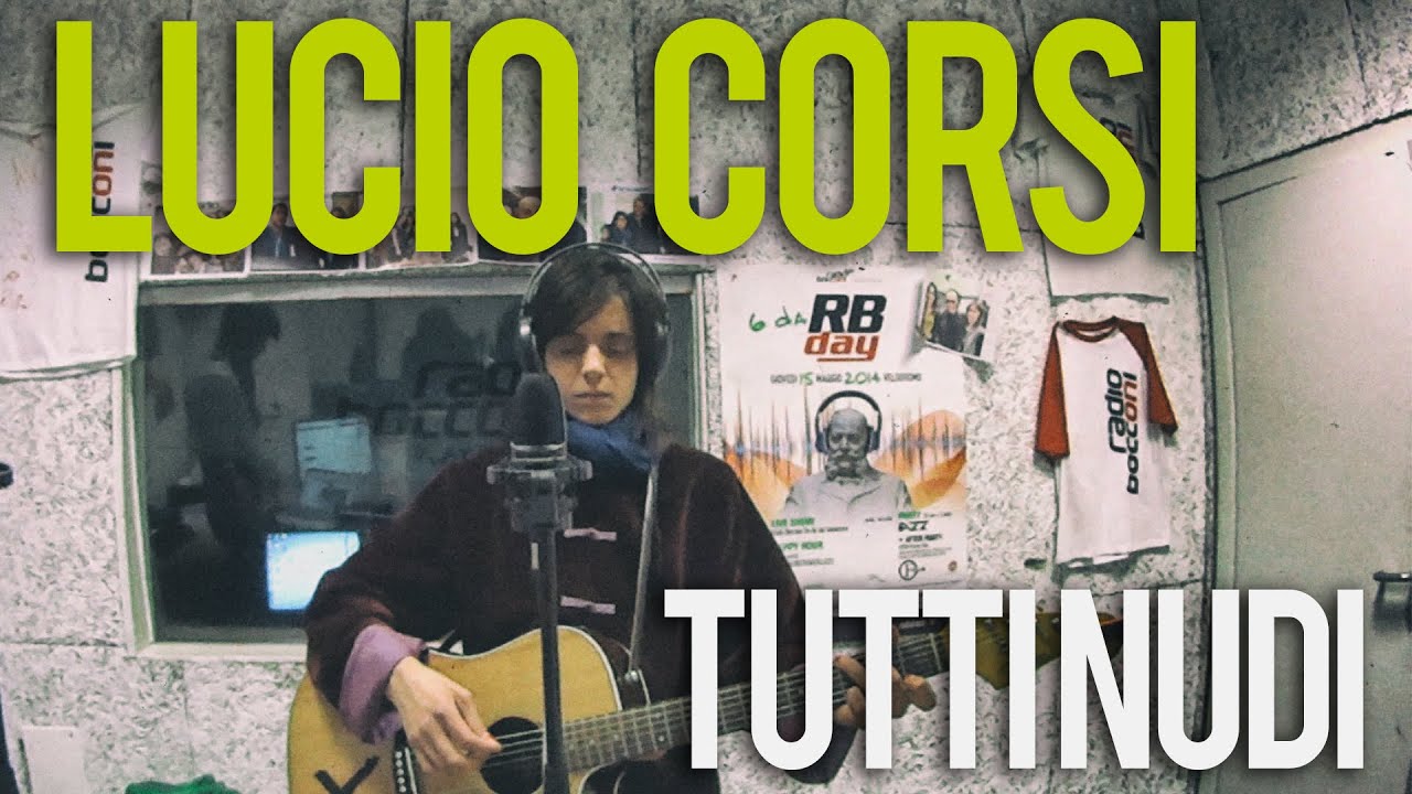 TUTTI NUDI: Lucio Corsi @ Kill Your Idols