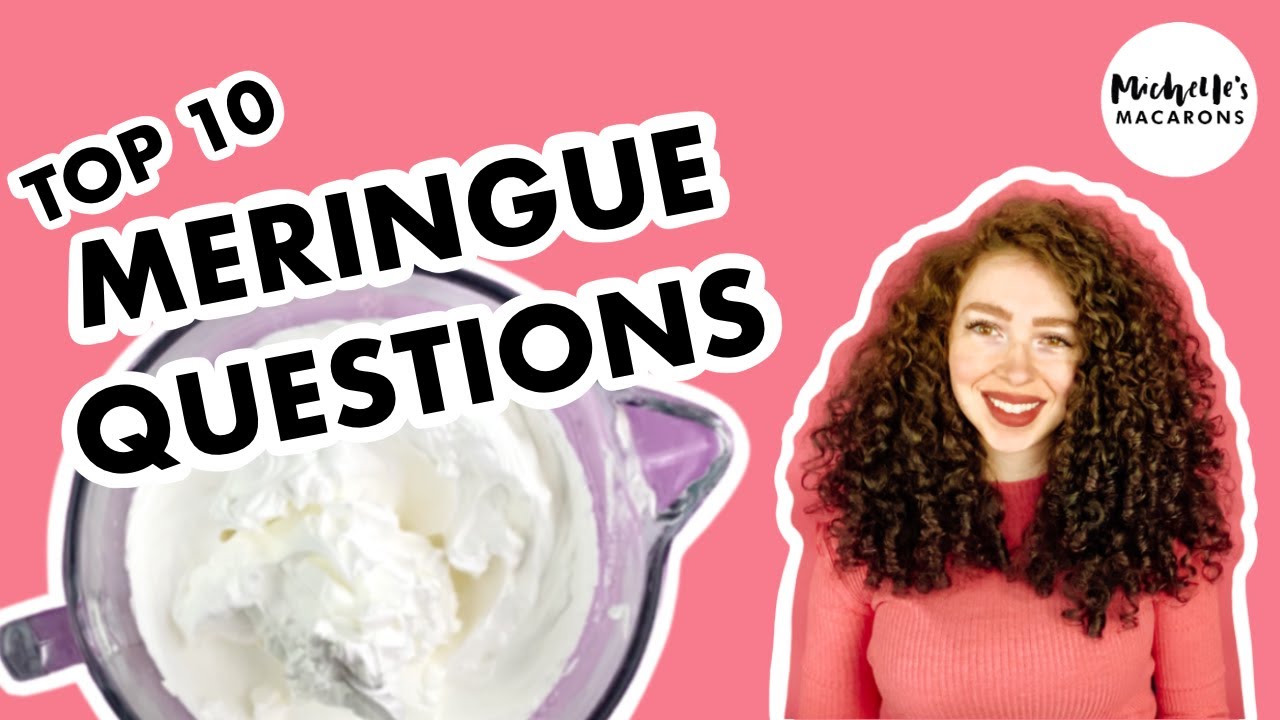 Часто задаваемые вопросы о безе | Как взбить яичные белки для макарон (безе с плотной текстурой)