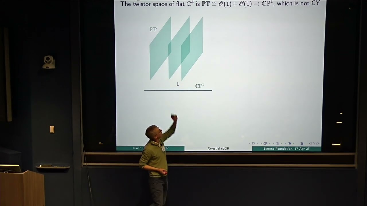 David Skinner: Celestial Holography and Self-Dual Einstein Gravity (April 17, 2025)