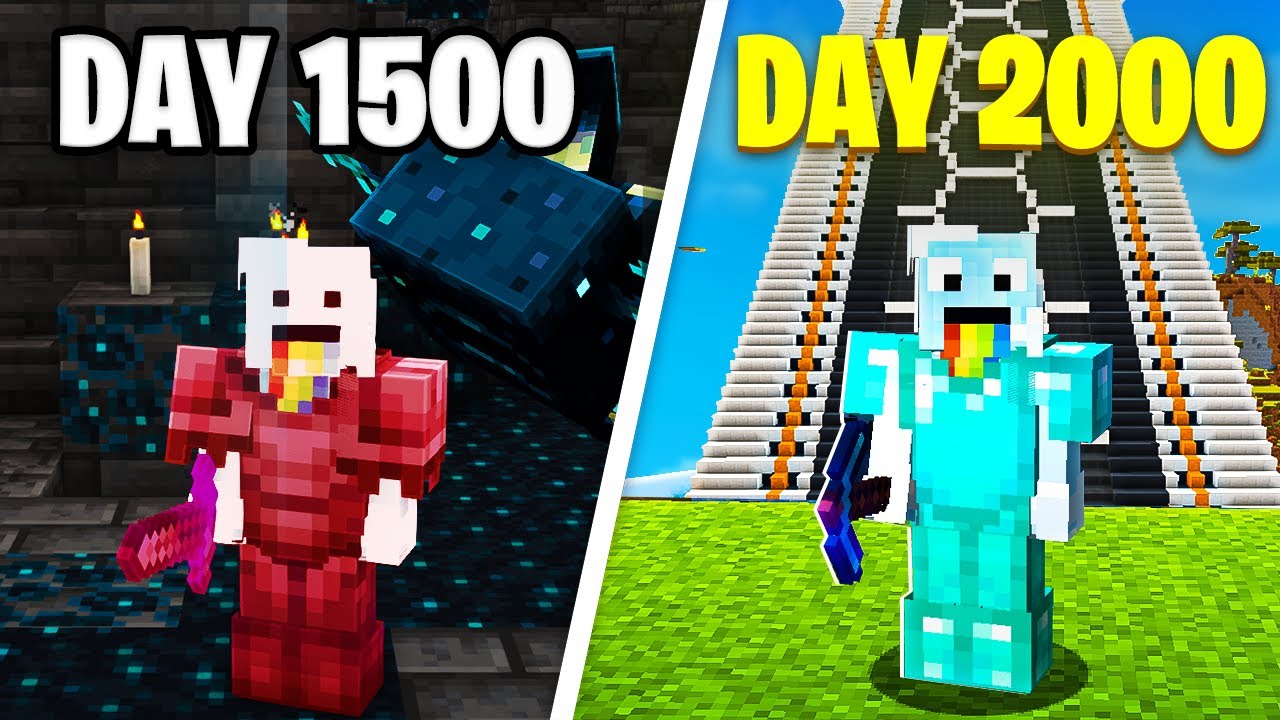 2000 Days In Minecraft Bedrock Hardcore