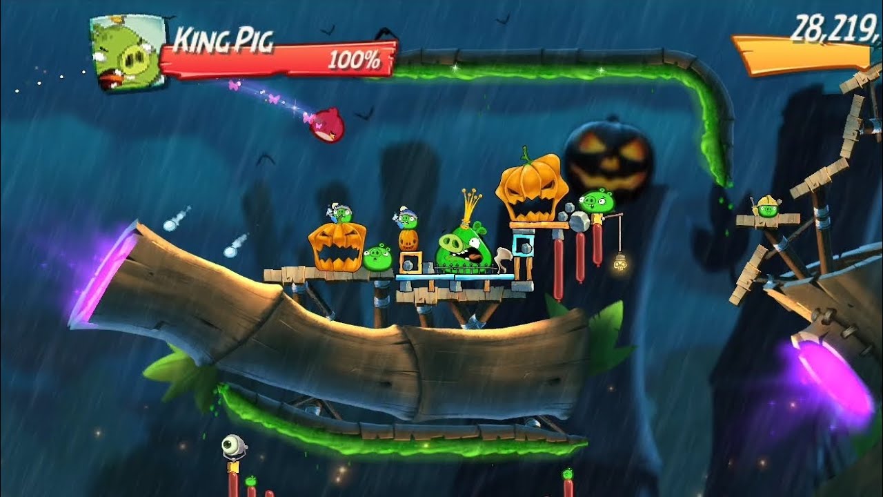 Angry birds 2 king pig panic short cut today ( Feb 1, 2026 ) how to defeat king pig gameplay