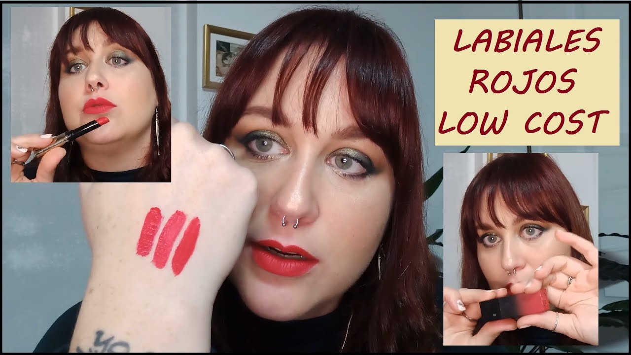 LABIALES ROJOS LOW COST