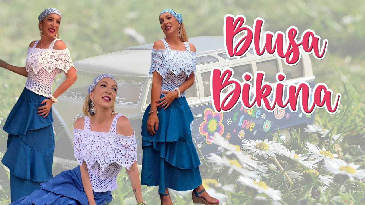 TE VAS A ENAMORAR 😍 DE LA BLUSA MÁS BONITA QUE VAS A LUCIR ÉSTE VERANO🏖️ BLUSA BIKINA  🩵