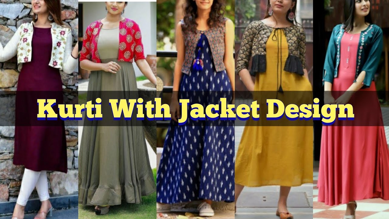 Short Jacket Style Kurti Design|Latest Shrug Kurti 2021#Kurti #sleeves#neck#plain#jacket#Gfashion