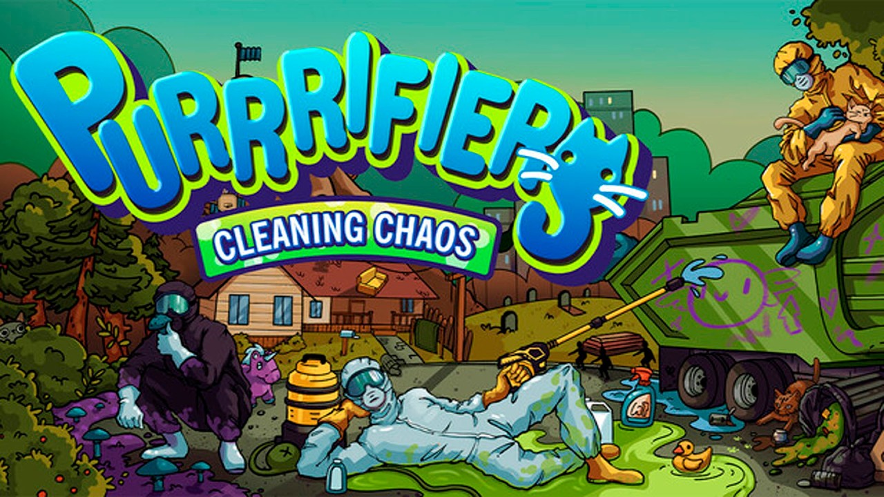 Purrrifiers Cleaning Chaos Limpiando la ciudad del alcalde #review #gameplay #español