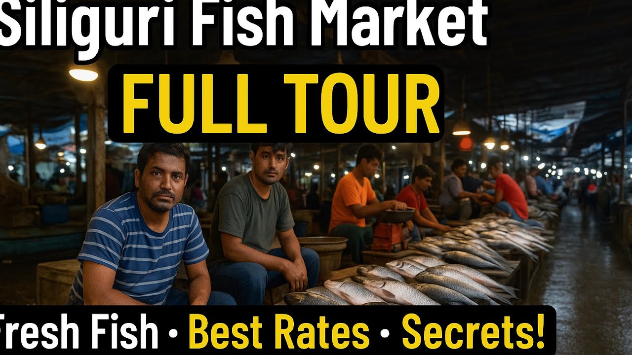 “Siliguri Fish Market Full Tour – Fresh Fish, Best Rates & Secrets!”