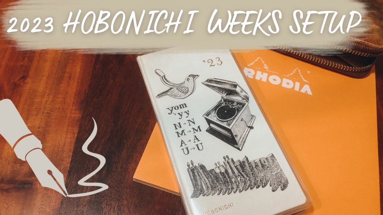 2023 HOBONICHI WEEKS SETUP [DEUTSCH] 🖋 | Planer für private und berufliche Termine | coyote diaries