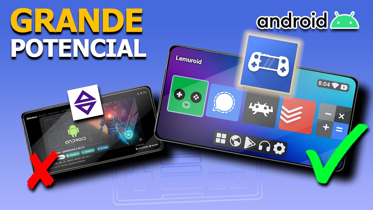 Esse FRONTEND de emulação ANDROID pode mudar tudo! - Console Launcher (Teste e configuração inicial)
