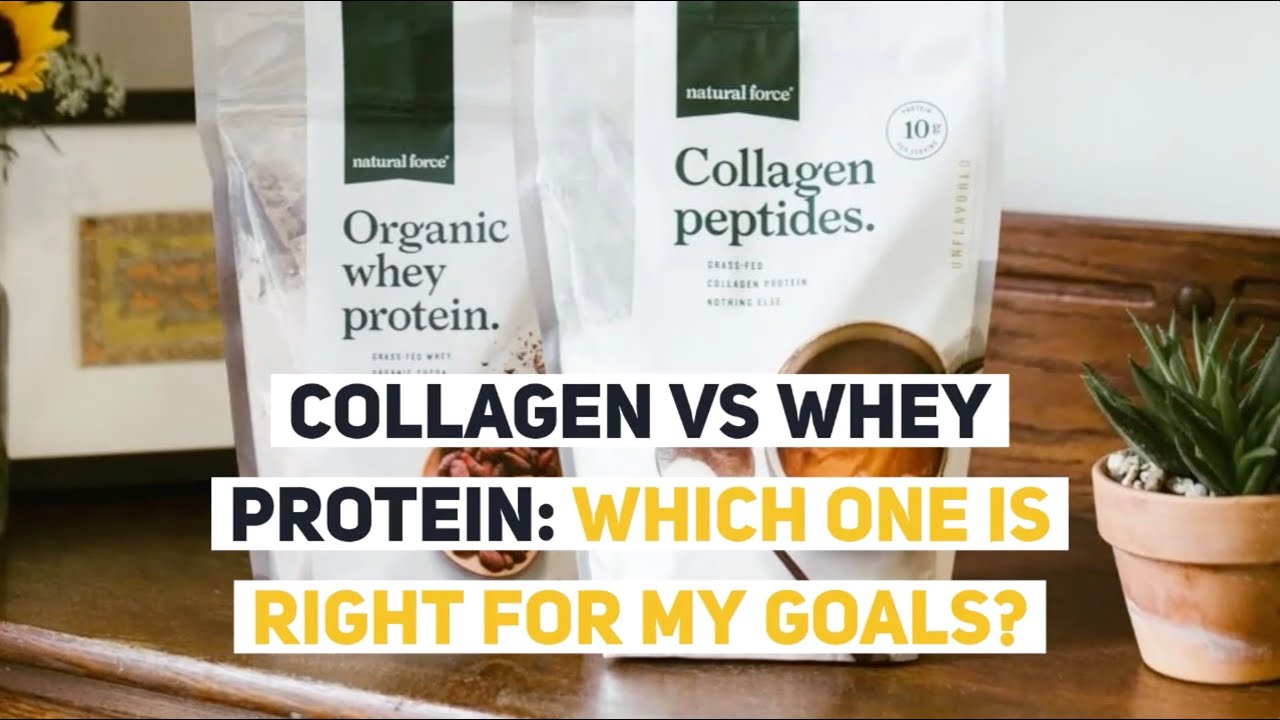Collagen vs Whey Protein: Which One is Right for My Goals?