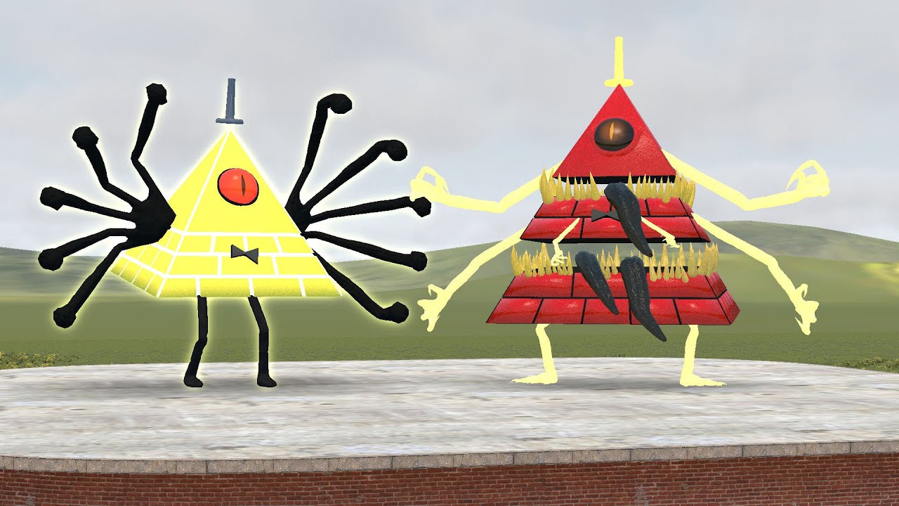BILL CIPHER IS THE STRONGEST CREATURE In Garry's Mod! (Gravity Falls)