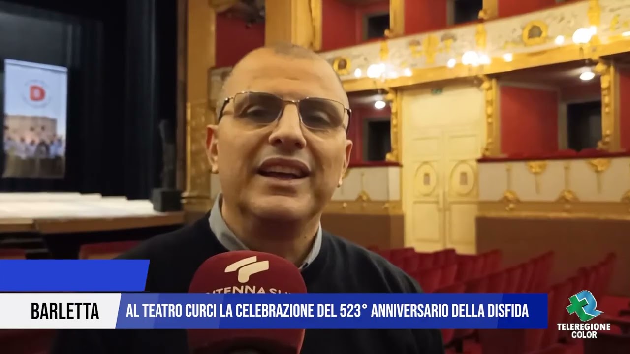 13 FEBBRAIO 2026 - BARLETTA | AL TEATRO CURCI LA CELEBRAZIONE DEL 523° ANNIVERSARIO DELLA DISFIDA