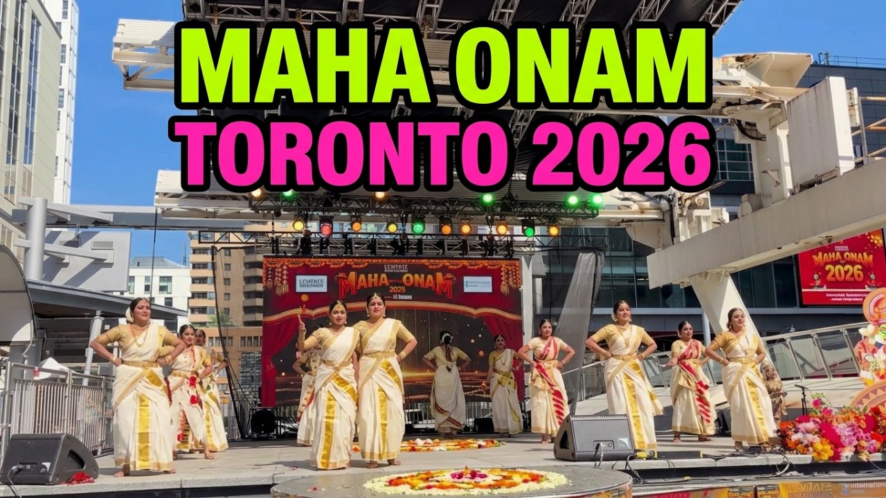 🥁🌴🔥🎉TORONTO&rsquo;S BIG MAHA ONAM CELEBRATION 2026!🌸