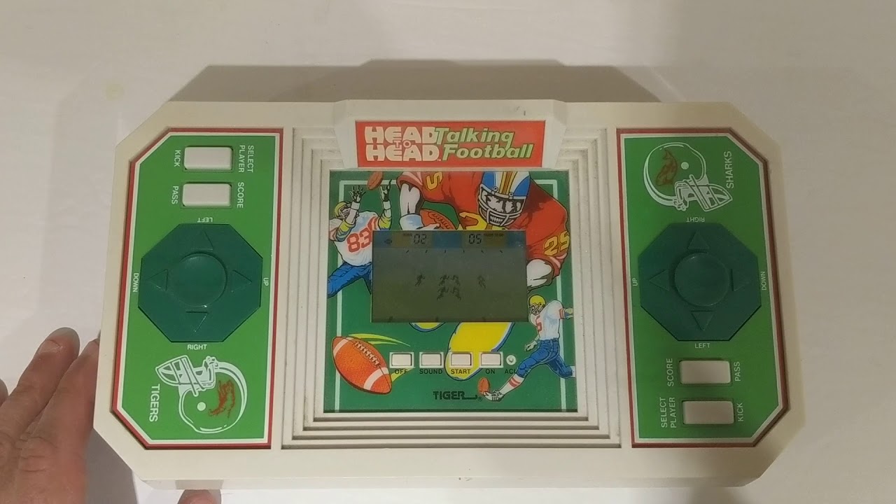 Head to Head Talking Football (Tiger Electronics circa 1988)