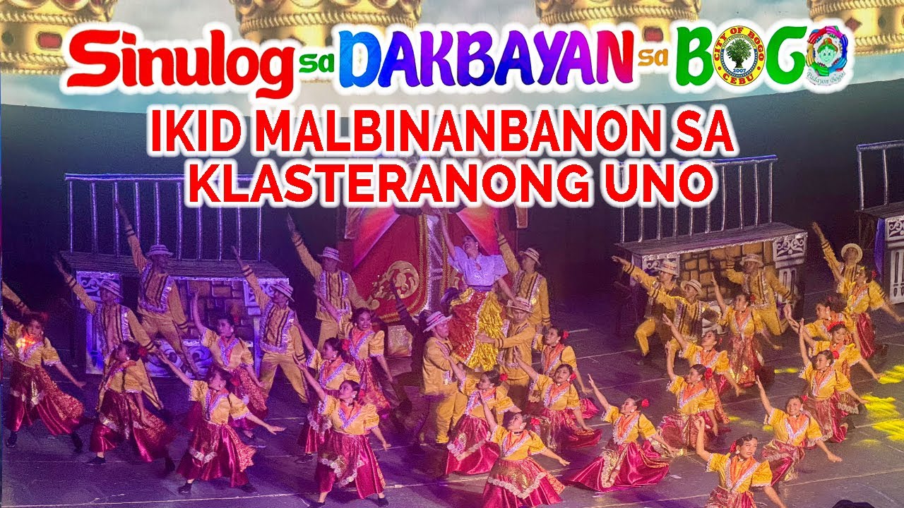 Contingent No.3 IKID MALBINANBANON SA KLASTERANONG UNO | Sinulog sa Dakbayan sa BOGO | CEBU