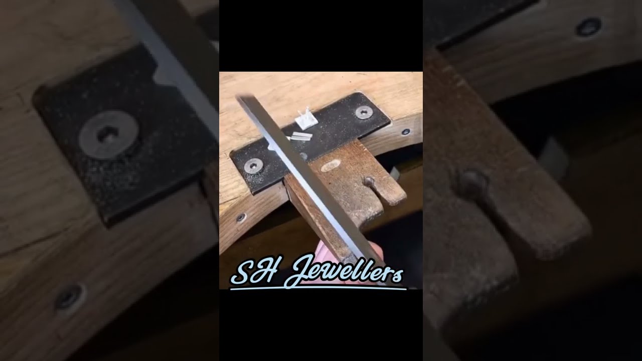 Silver Cufflinks || simple cufflinks || how to make cufflinks || how its done