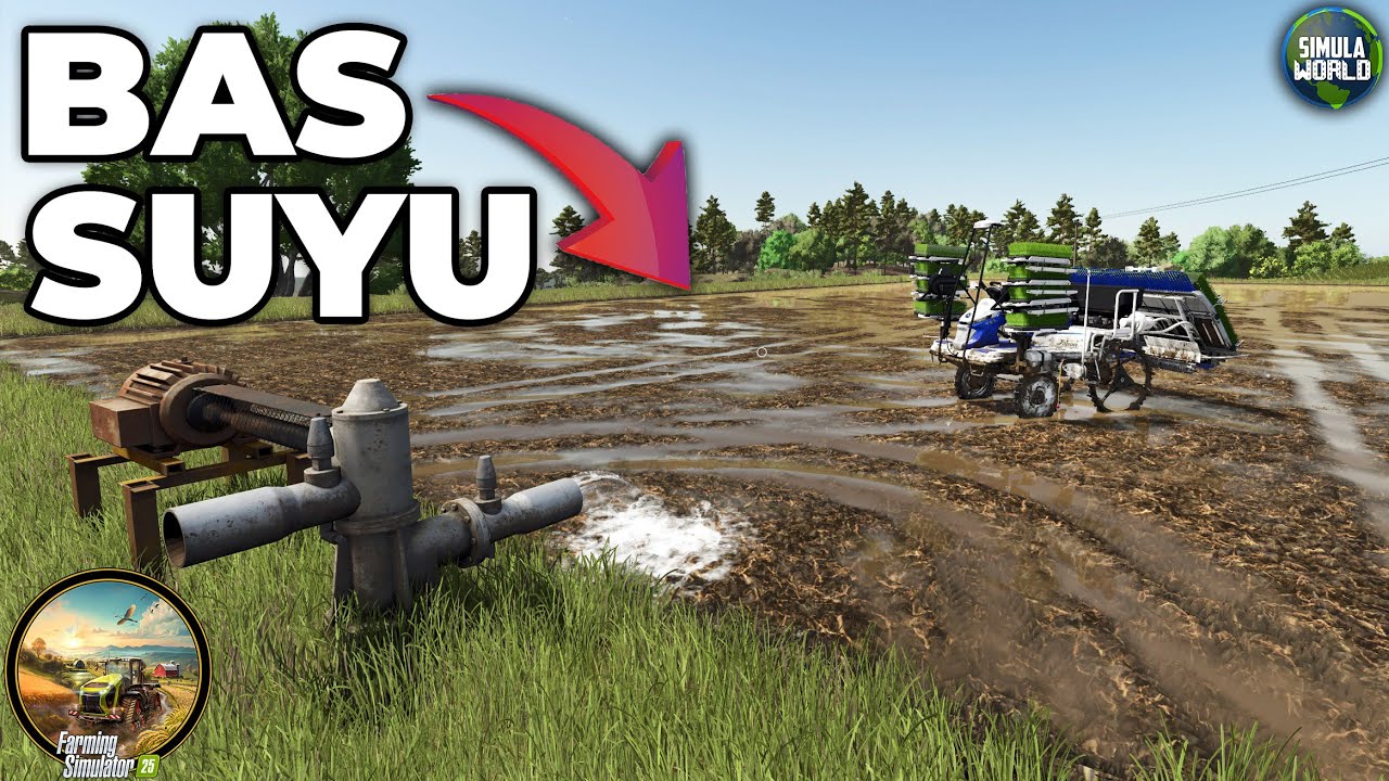 FS 25 PİRİNÇ EKMEK | PİRİNÇ EKERKEN DİKKAT EDİLMESİ GEREKENLER | FARMING SIMULATOR 25