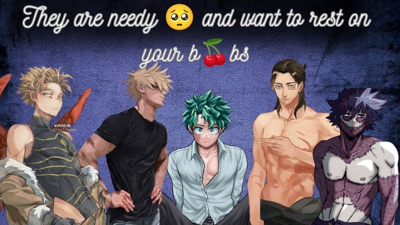 They get needy 🥺 and place their head on your b🍒0bs