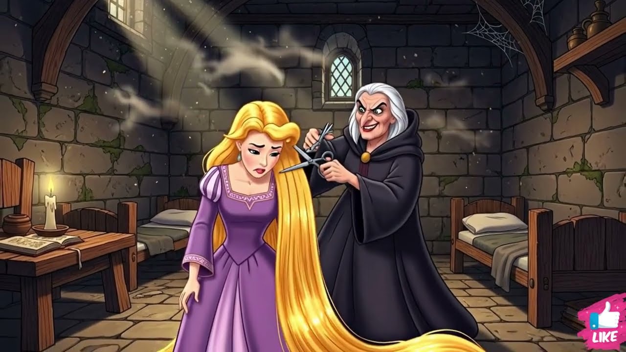 Rapunzel Story for Kids | Fairy Tales in 3D | Tiny Toony Studio