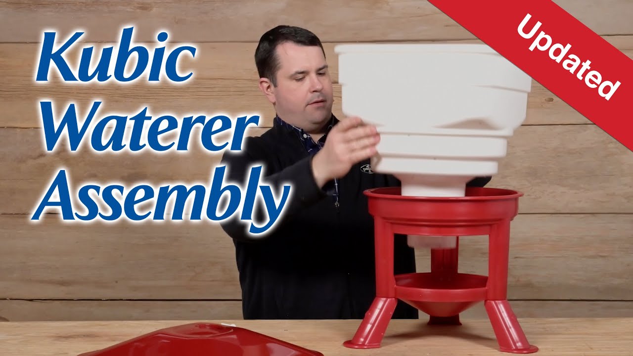 Kubic Waterer Assembly Updated