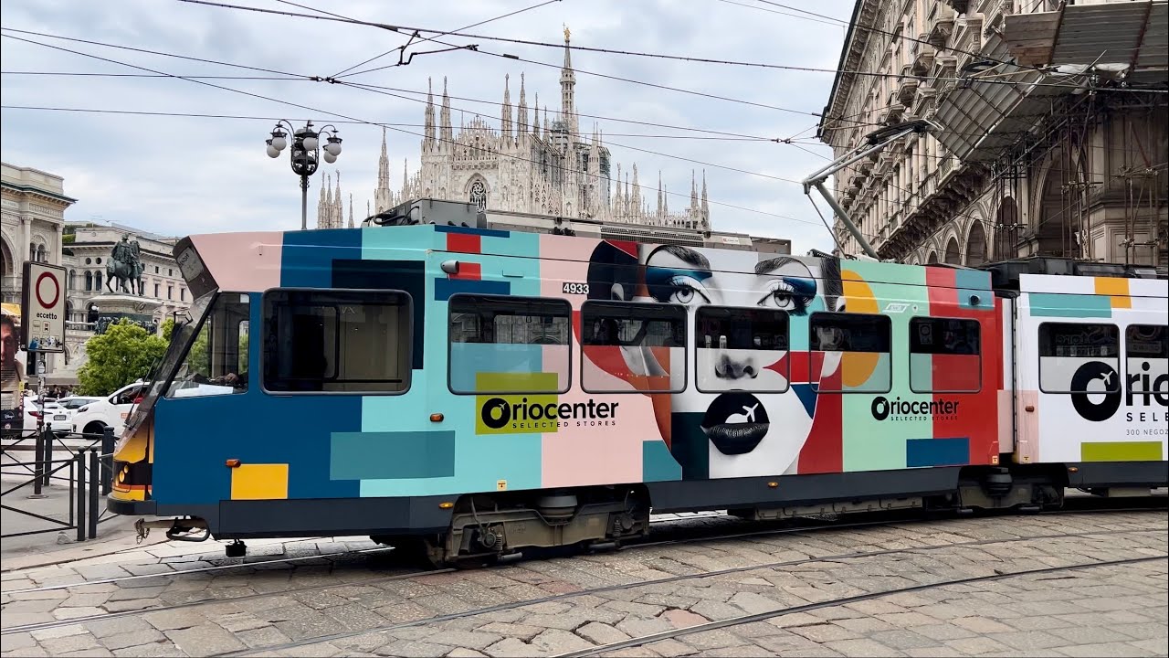 Piazza Duomo Italy Tram spotting- Via Torino / Via Orefici