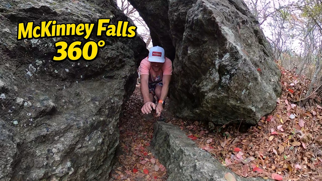 360° Trail Walk — Limestone Slabs & Creekside Rock Area | McKinney Falls State Park (Austin, TX)