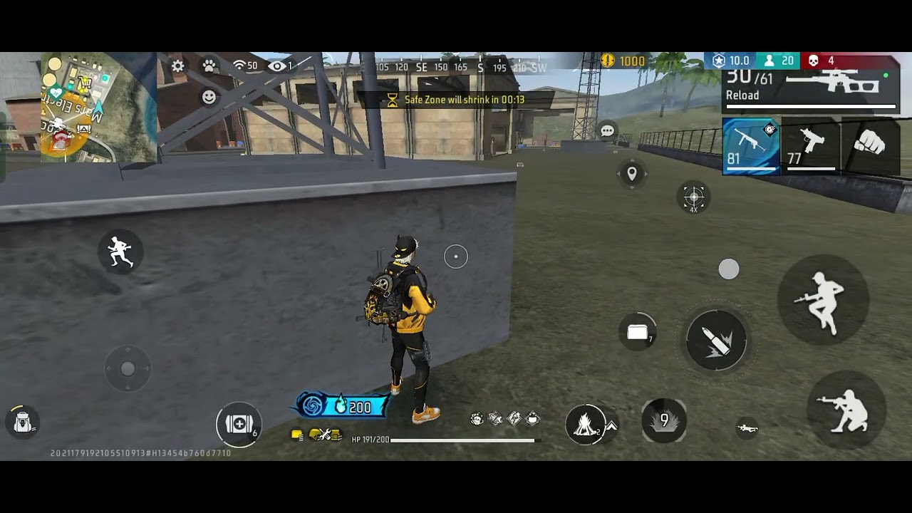 #freefire max gaming video #br ranking Mill 