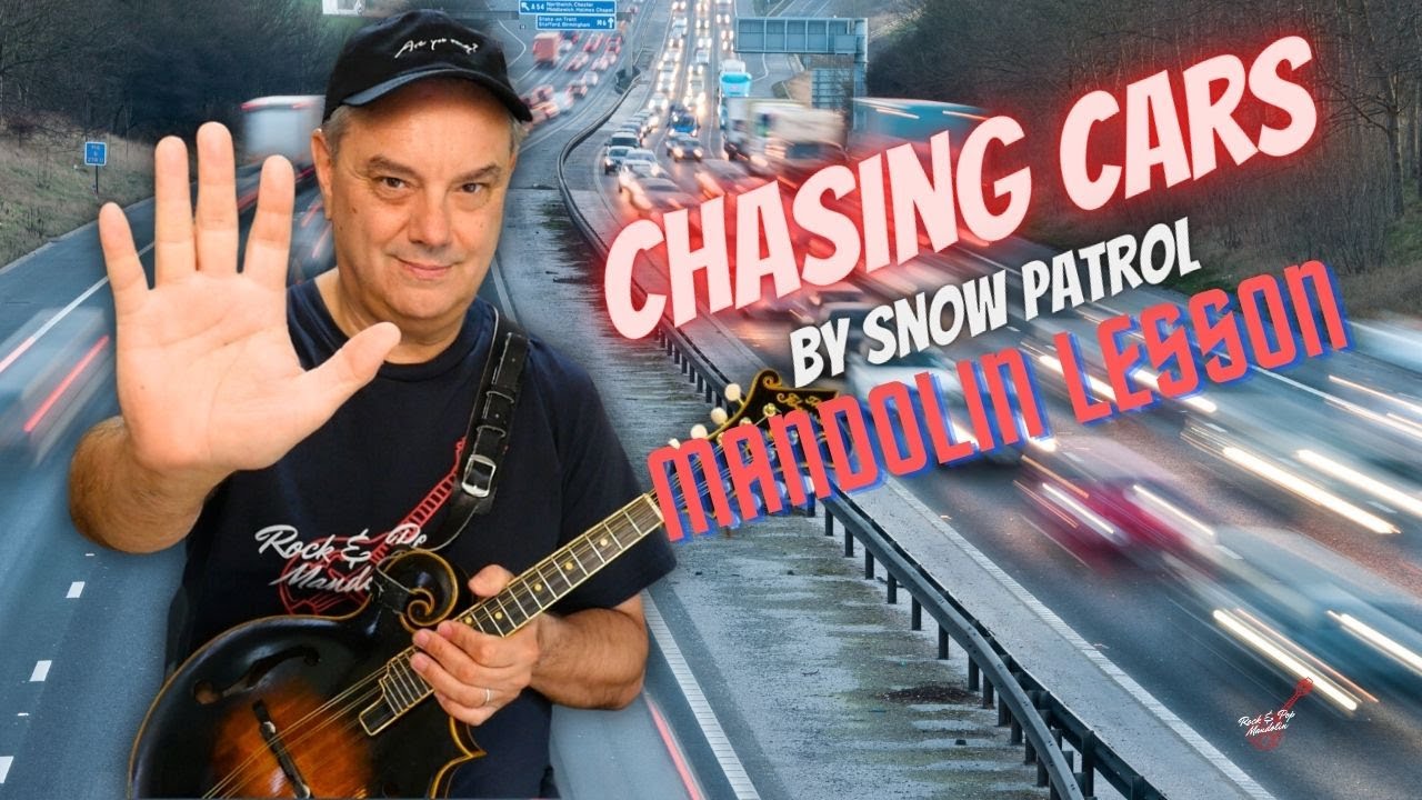 Chasing Cars (Snow Patrol) - Mandolin Lesson #rockpopmandolin