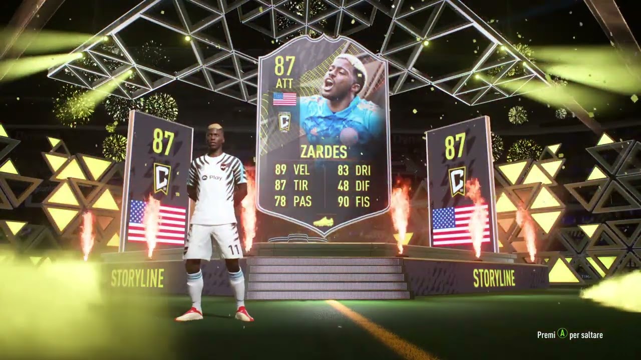 FIFA 22 Xbox Series X|S - [Objective] Walkout STORYLINE Zardes