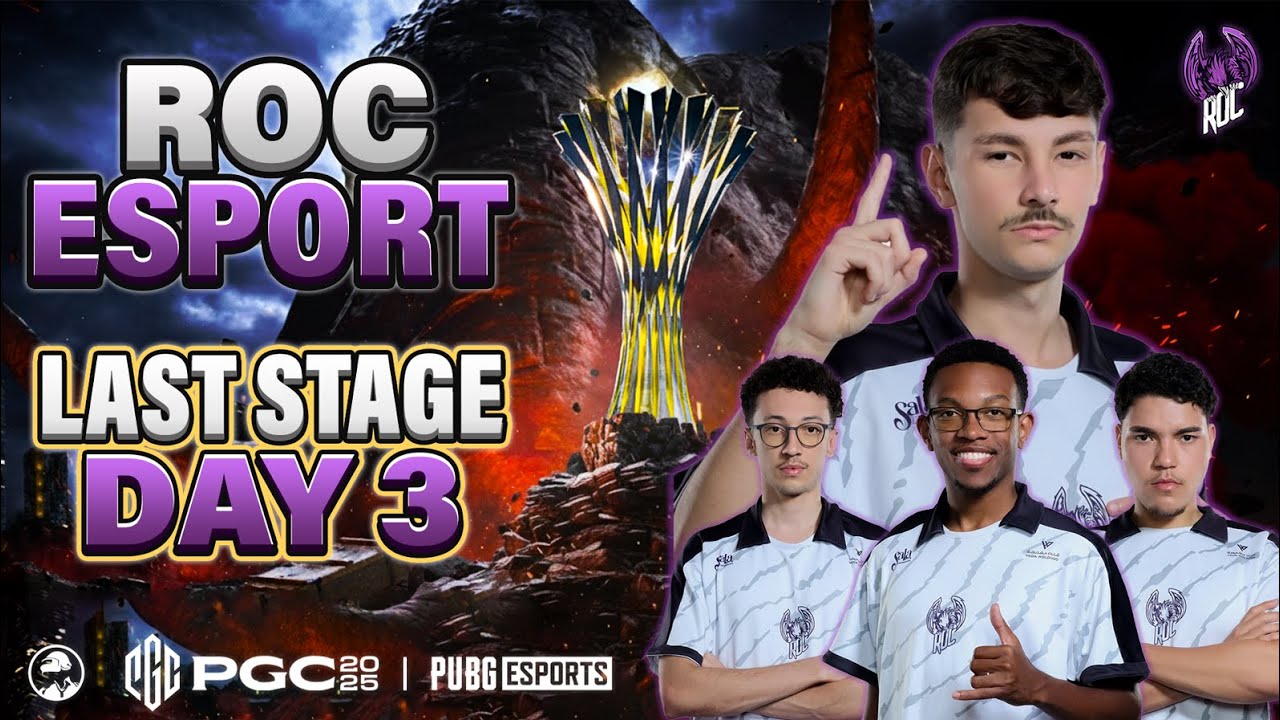 PGC 2025 | POV - ROC Esport | Last Stage DAY 3 | PUBG Pro-Player
