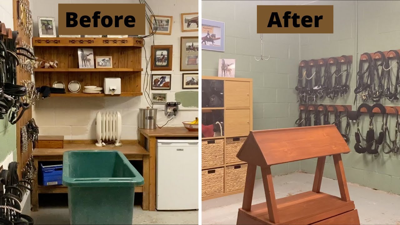 Tackroom makeover | OT Vlog