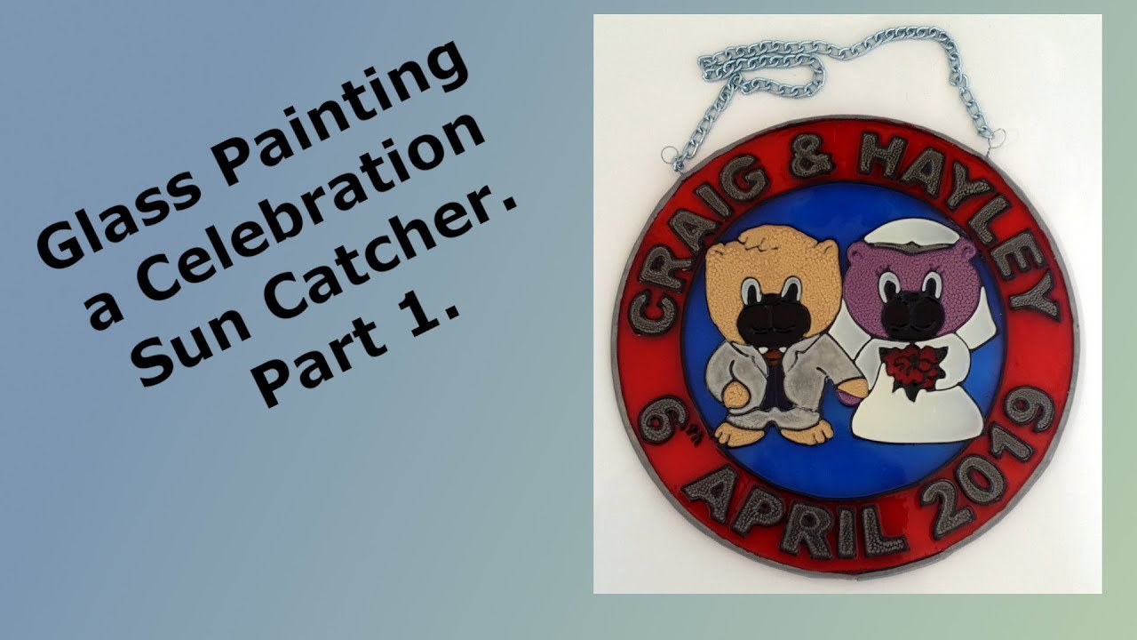 Celebration Sun Catcher Part 1. How to make a blank roundle.
