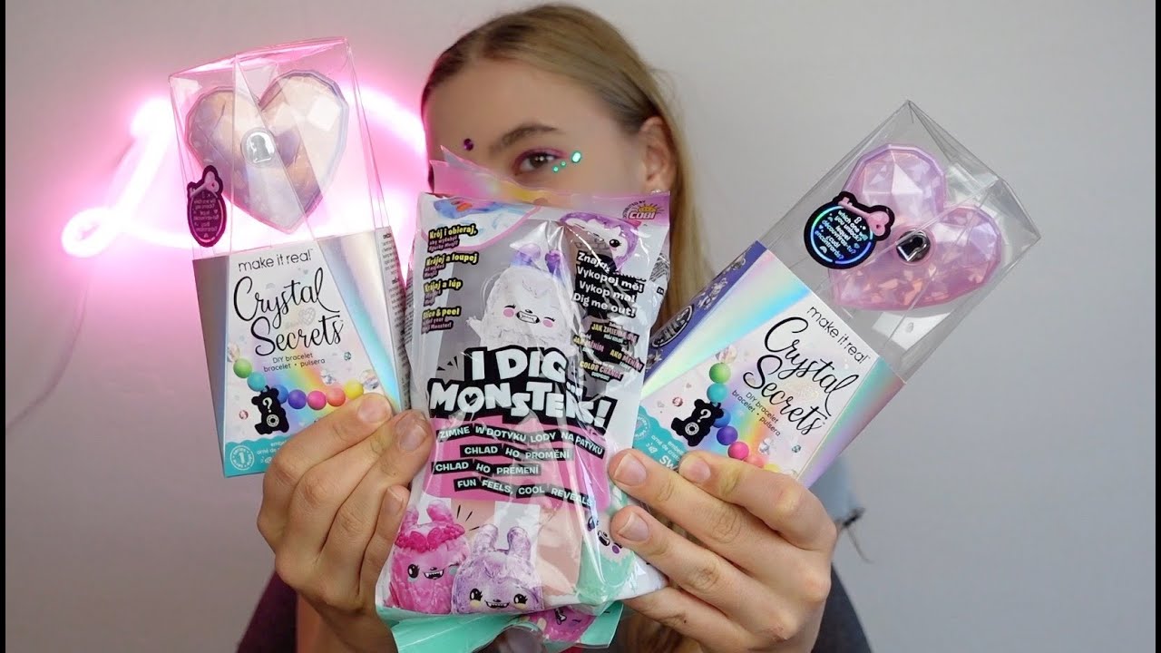 Testujeme Surprise CRYSTAL SECRETS a I DIG MONSTERS!  /LEA