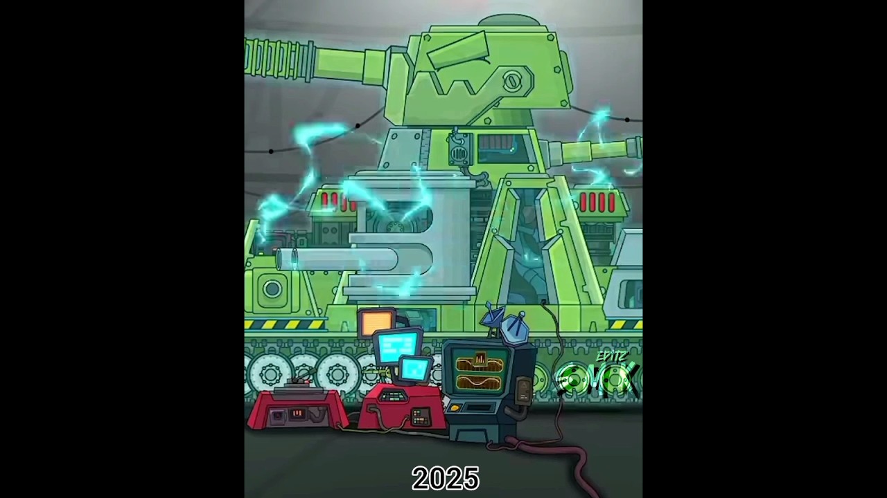 All versions of KV-44 in homeanimation