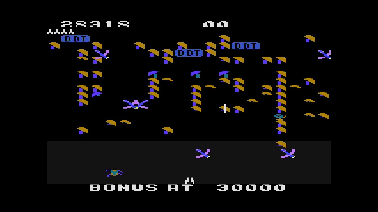 Millipede (1984, 2017; Atari, Atariage) Atari 5200 QuickPlay