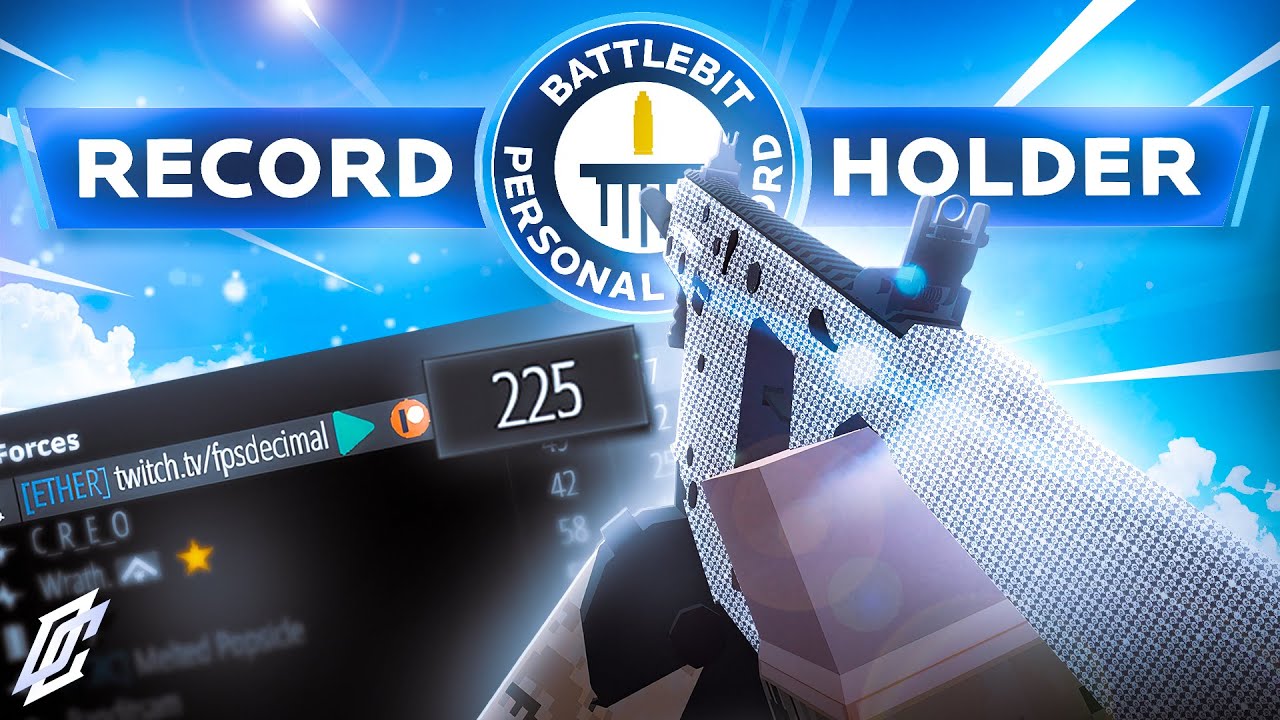 How I got 225 Kills *NEW RECORD* in a SINGLE BattleBit Game