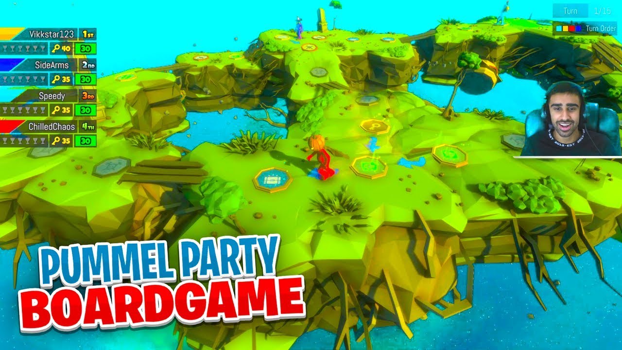 EPIC NEW MAP! - Pummel Party w/ ChilledChaos, Speedy & Sidearms