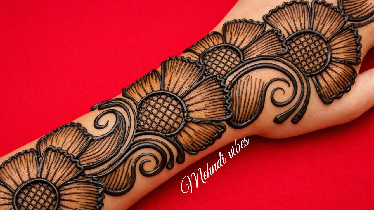 Stylish Back Hand Mehndi Design | Back Hand Mehndi | Arabic Mehndi Design | mehndi ka design |