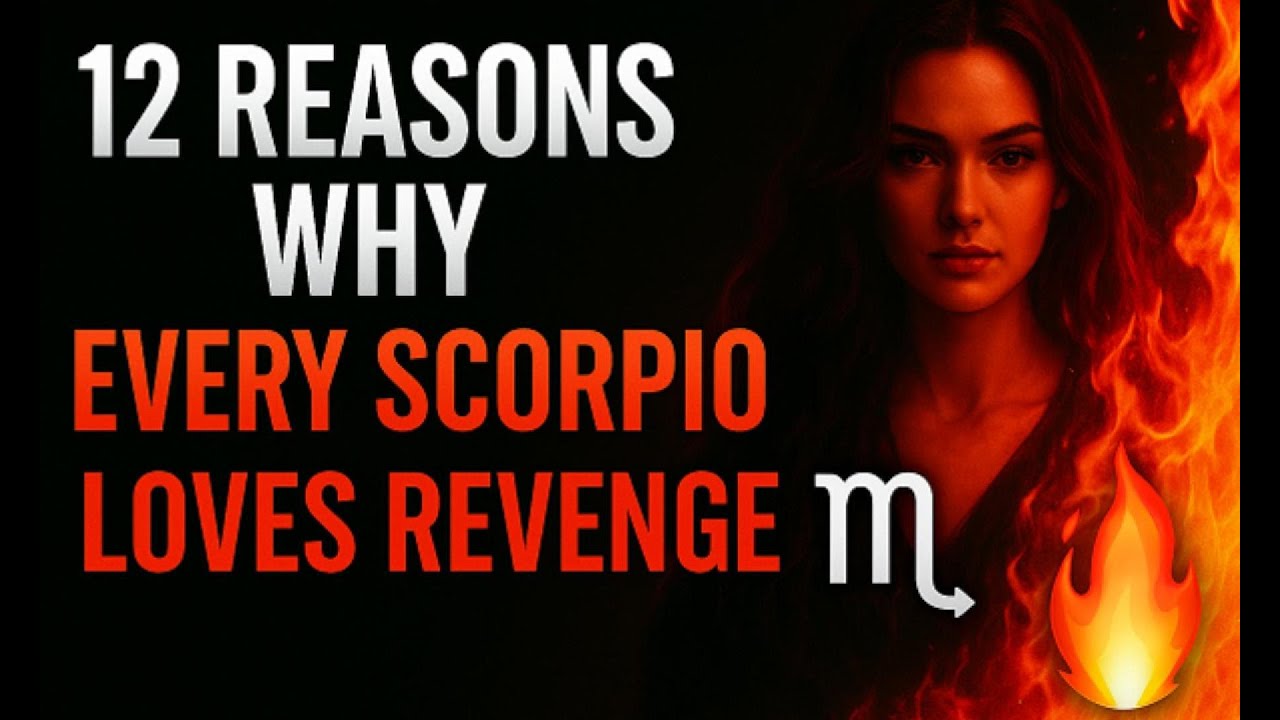 12 REASONS WHY EVERY SCORPIO LOVES REVENGE 🦂 SO YOU NEED TO BE CAREFUL 🔥