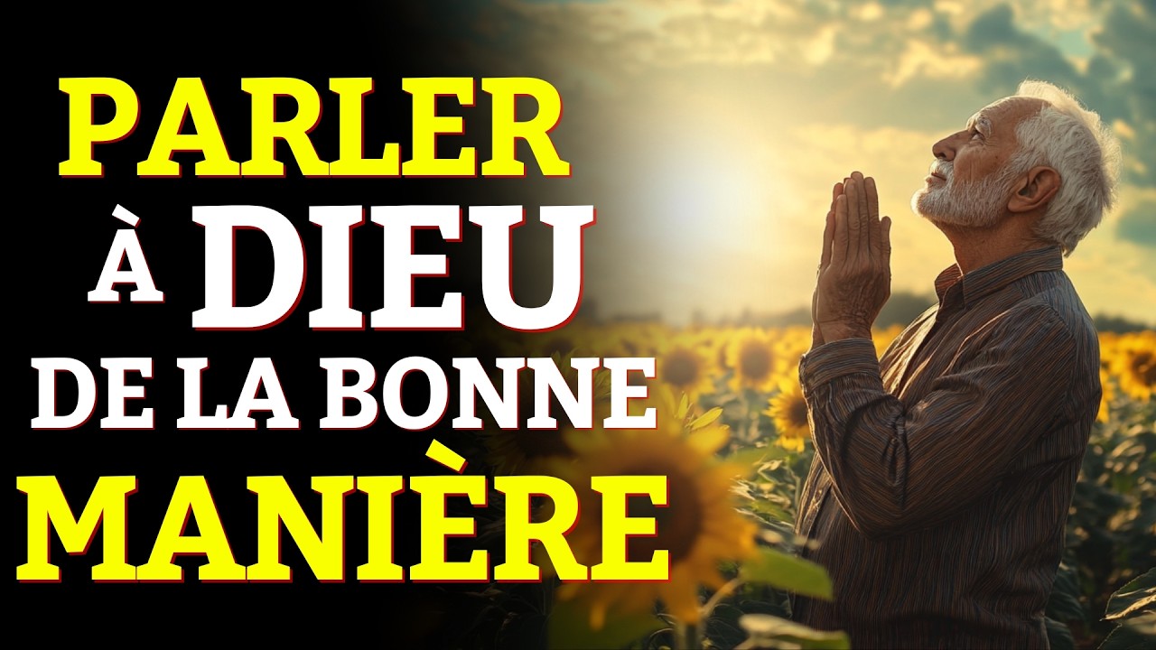 Jésus a expliqué la BONNE MANIÈRE de PARLER à Dieu et d'ÊTRE ENTENDU. (réflexion chrétienne)