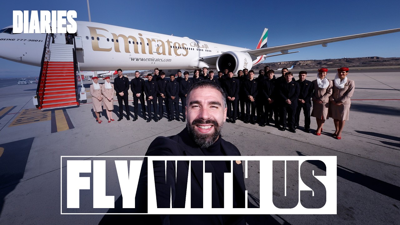 FLY with Real Madrid to Saudi Arabia! | Spanish Super Cup