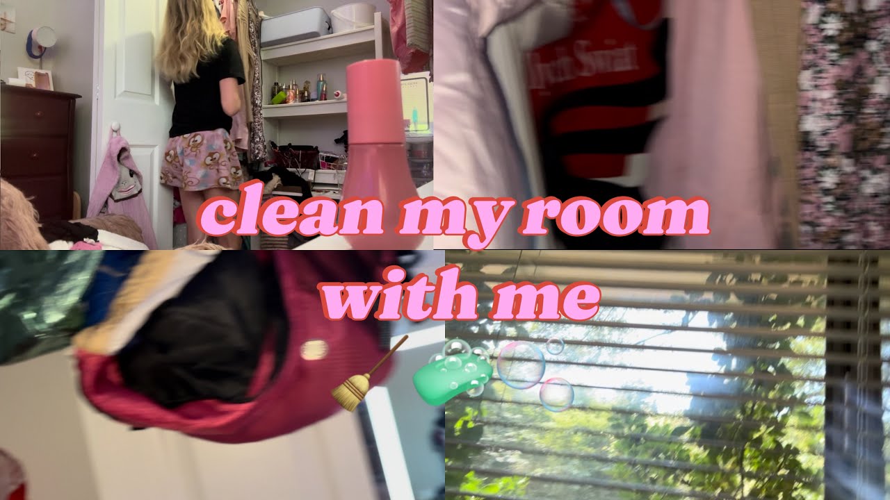 Clean my room with me!!!!!