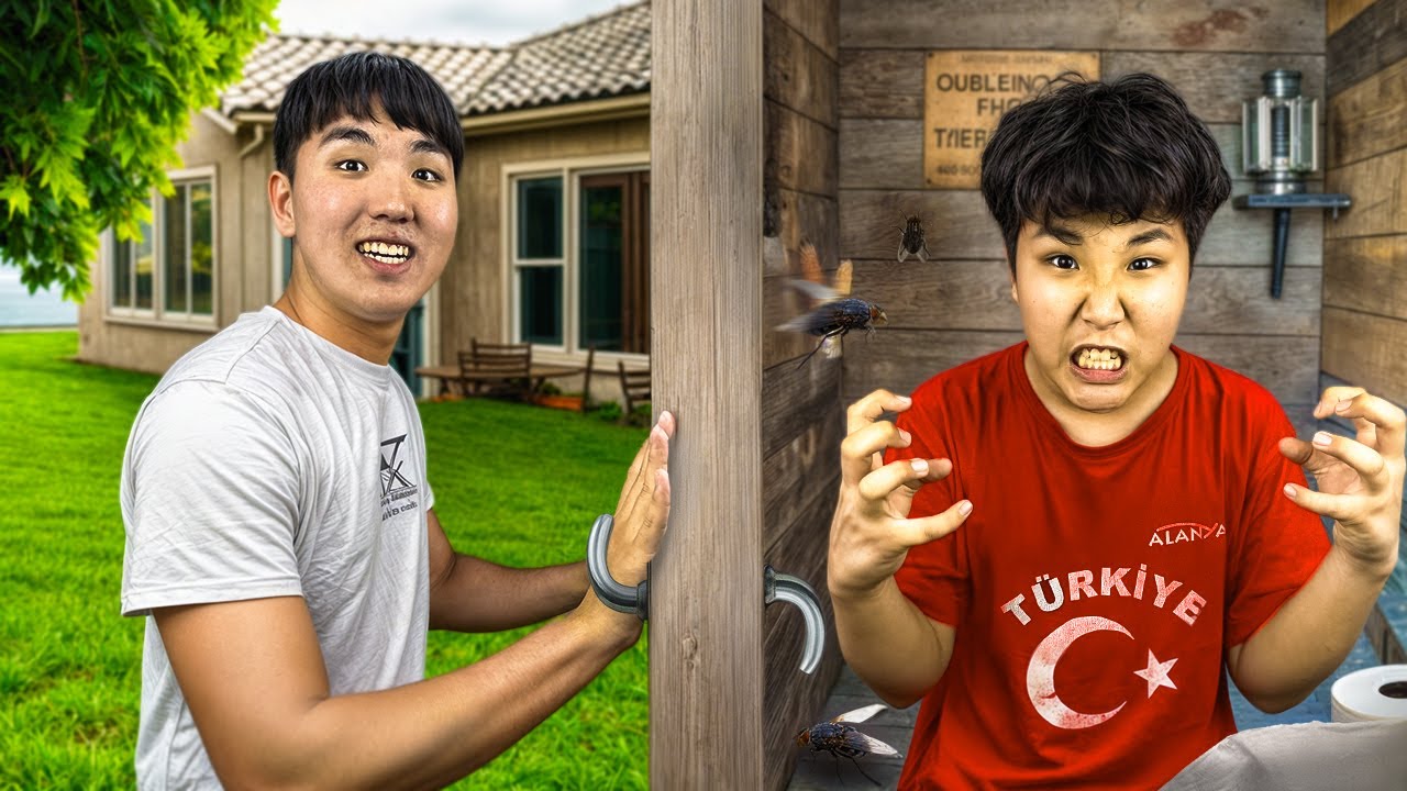 ІНІМДІ ДАЛАДАҒЫ ТУАЛЕТКЕ ҚАМАП ҚОЙДЫМ😱 ПРАНК!